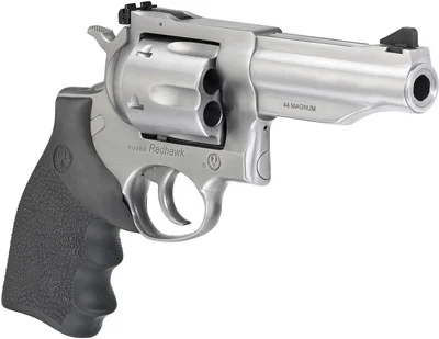 RUGER REDHAWK 44 REM MAG 4.2" - STAINLESS RUBBER ADJUSTABLE - Image 2