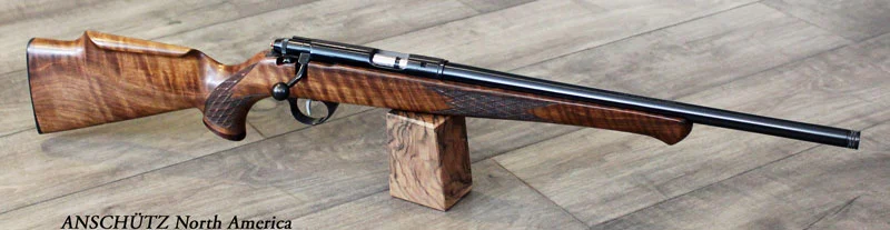 ANSCHUTZ 1712 AV SILHOUETTE - 22LR 18" BLUED MONTE-CARLO - Image 2