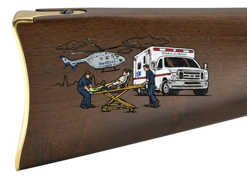HENRY H4 EMS TRIBUTE EDITION - 22S/L/LR 20" OCTAGON ENGRAVED - Image 2