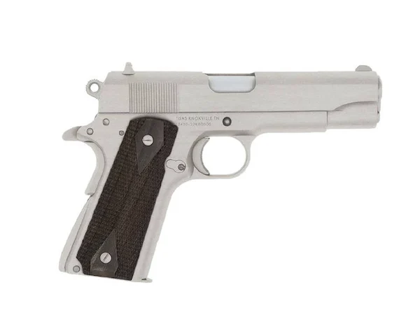 TIS 1911 TNK CMDR 9MM 4.25" NKL/WG