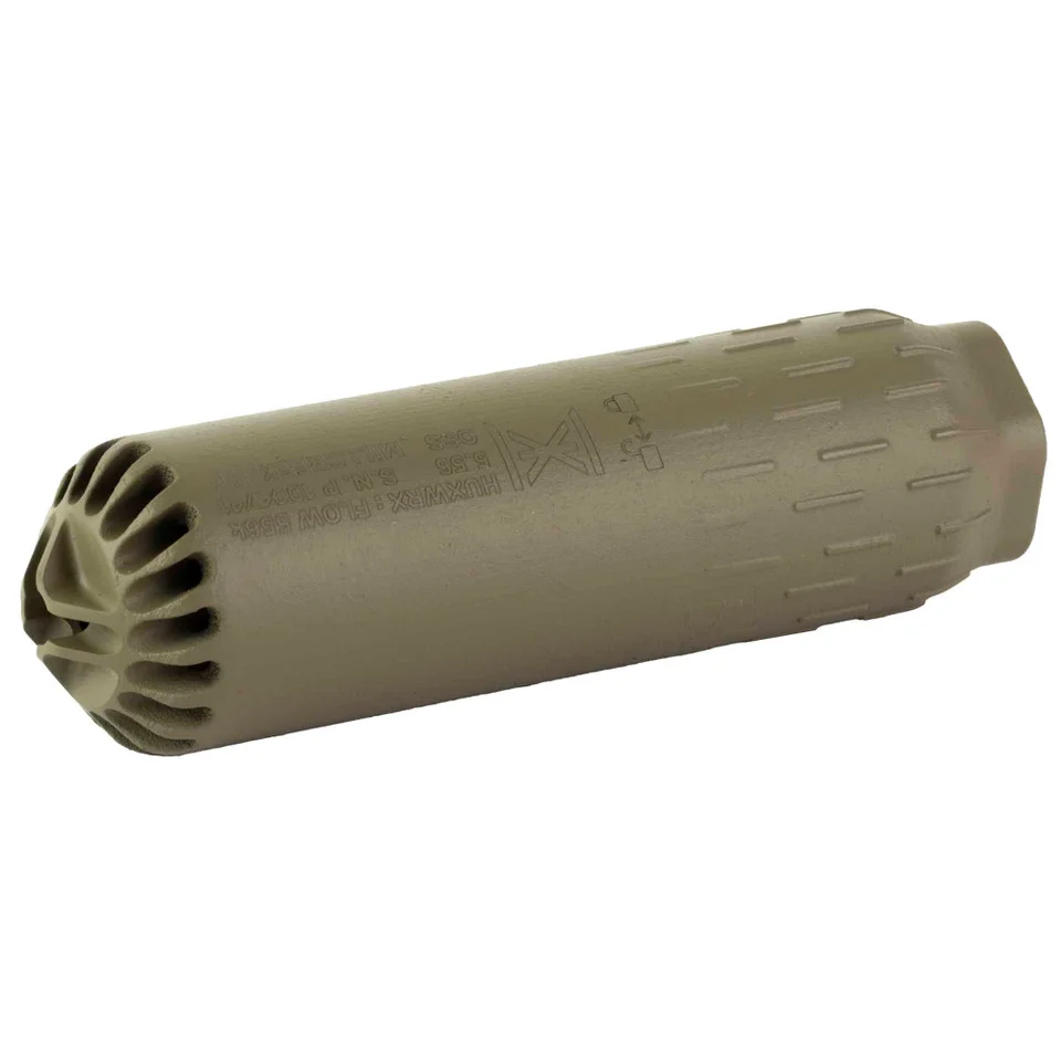 Huxwrx FLOW 6K Suppressor + Flash Hider - FDE