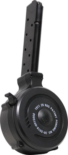 IVER JOHNSON MAGAZINE 1911 FS - 45ACP 28RD DRUM BLACK