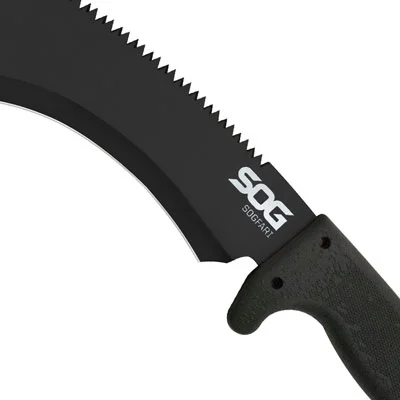SOG MACHETE SOGFARI KUKRI - BLACK W/SHEATH - Image 2