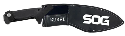 SOG MACHETE SOGFARI KUKRI - BLACK W/SHEATH - Image 3