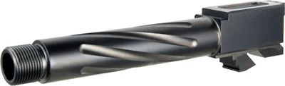 RIVAL ARMS BARREL THREADED 9MM - BLACK PVD FOR GLOCK 17 GEN 3/4 - Image 2