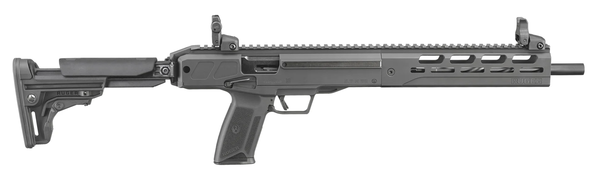 RUGER LC CARB 5.7X28 16" FIXED STK #