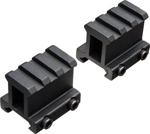 TRUGLO 2-PIECE PICATINNY RISER - MOUNT 1" RISE 1.36" LENGTH - Image 2