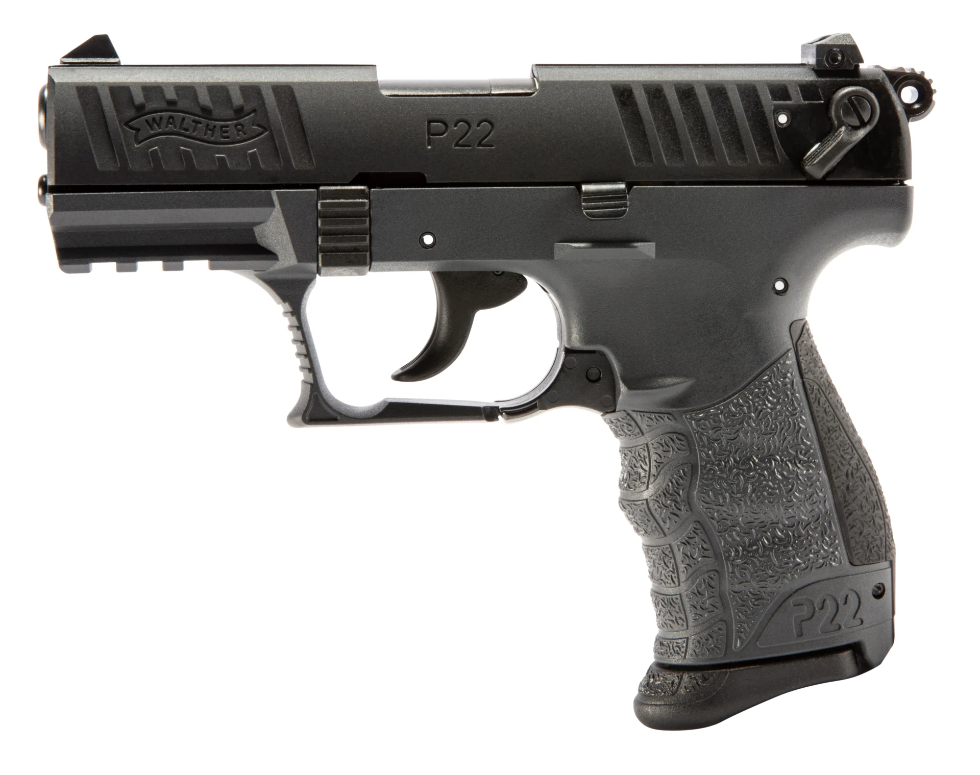 WALTHER ARMS P22 22LR FULL TUNG 10+1 3.4" #