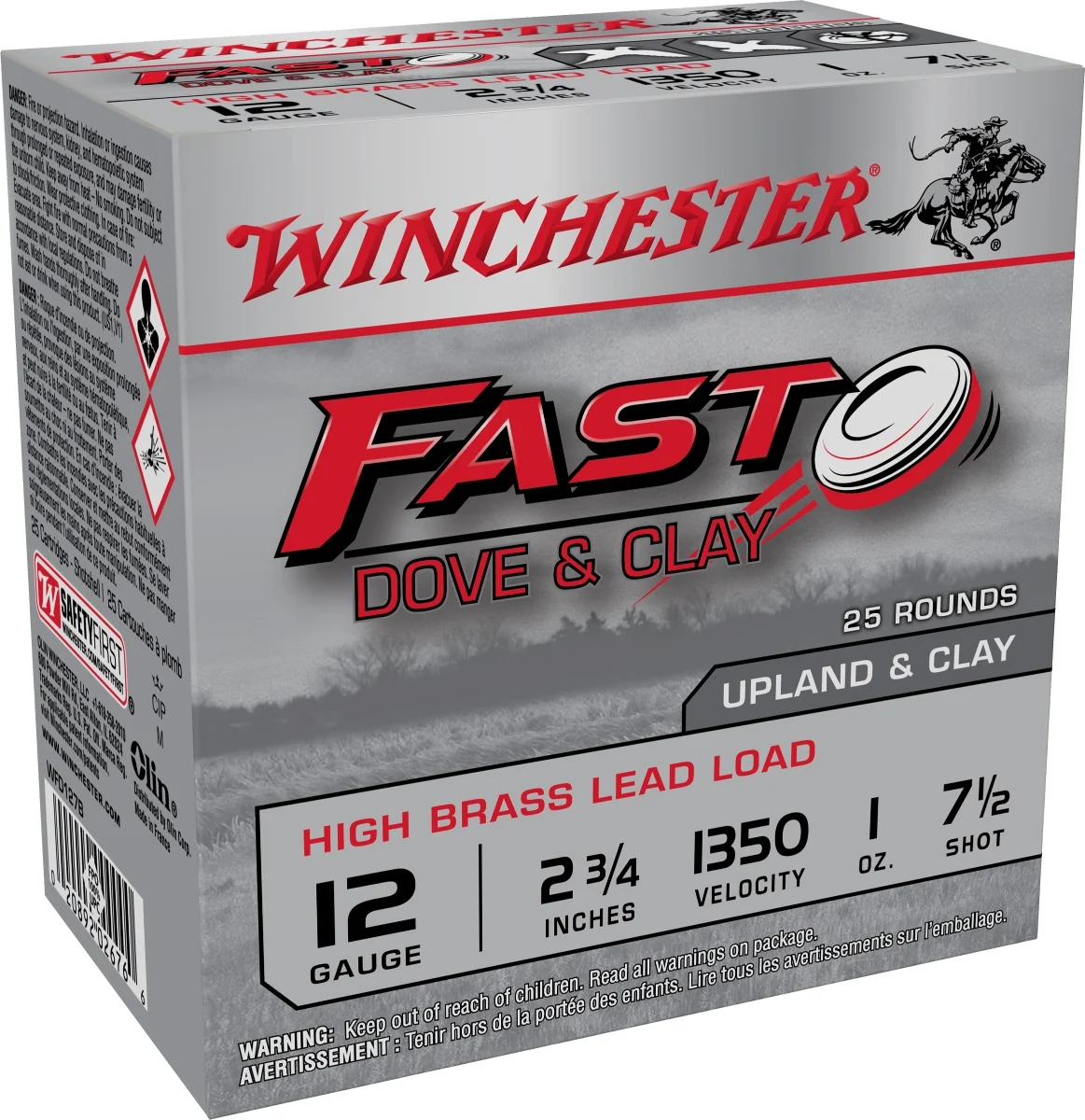 WIN 12G FASTDOVE 2.75-1-7.5 25
