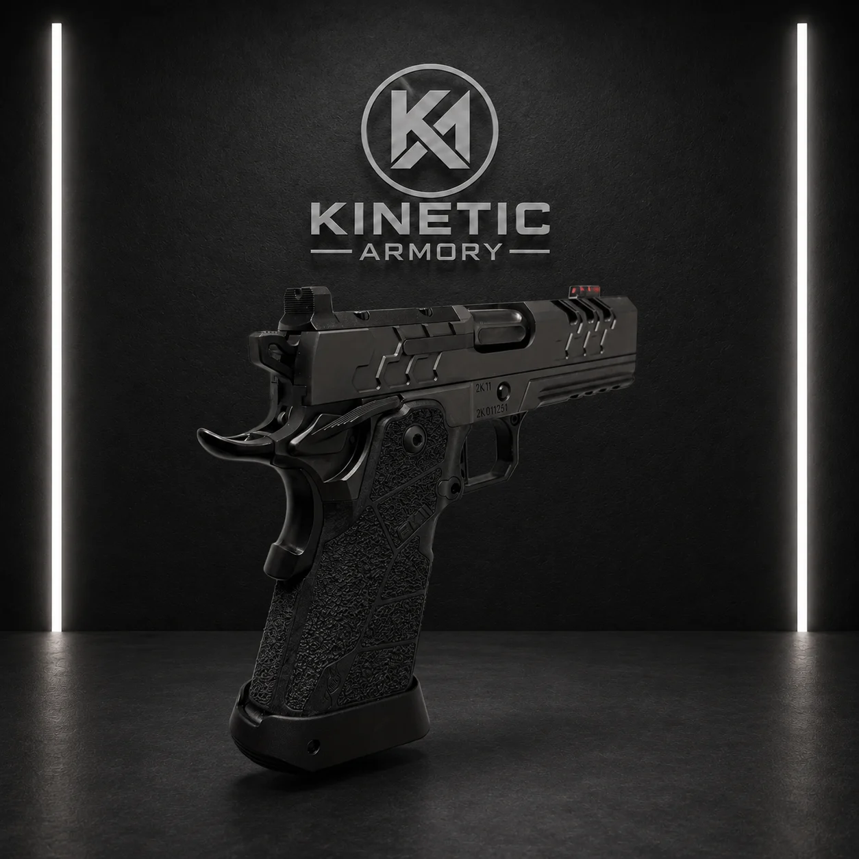 Kimber 2K11 Pro Comp Optic-Ready 9mm Pistol - Black, 19+1 - Image 2