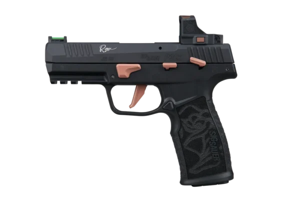 SIG SAUER P322 ROSE ROMEO RS 22LR PSTL BLK T.B., SAVIOR BAR, 3-10RD MAG
