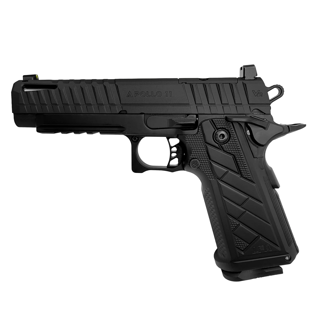 Century Arms LFA HG8640-N Apollo 11 V2 Full Size 4.9" Barrel Semi-Auto 9mm Pistol Aluminum Grip Black