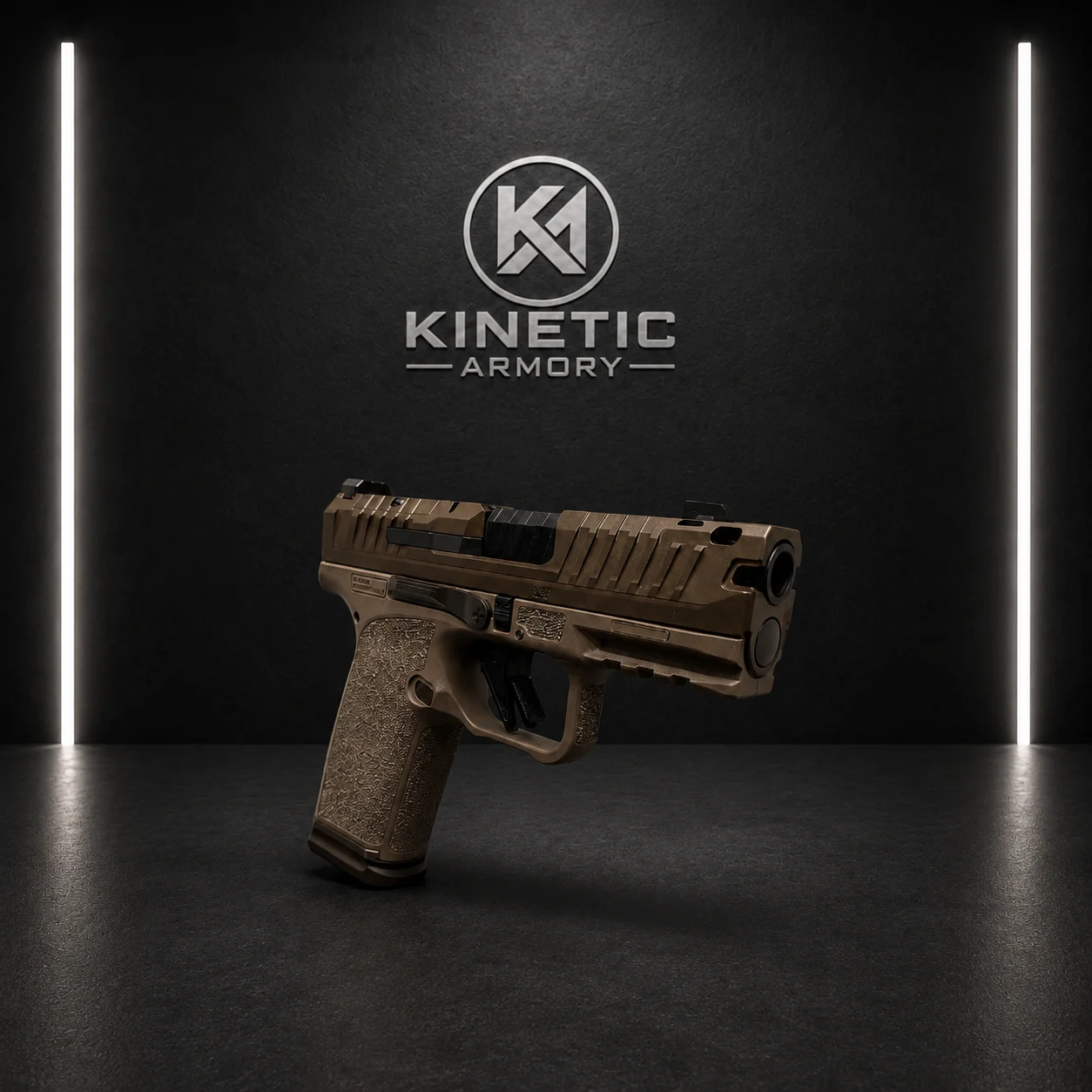 Canik METE MC9 Prime 9mm Optic-Ready Compensated Pistol - Bronze - Image 3