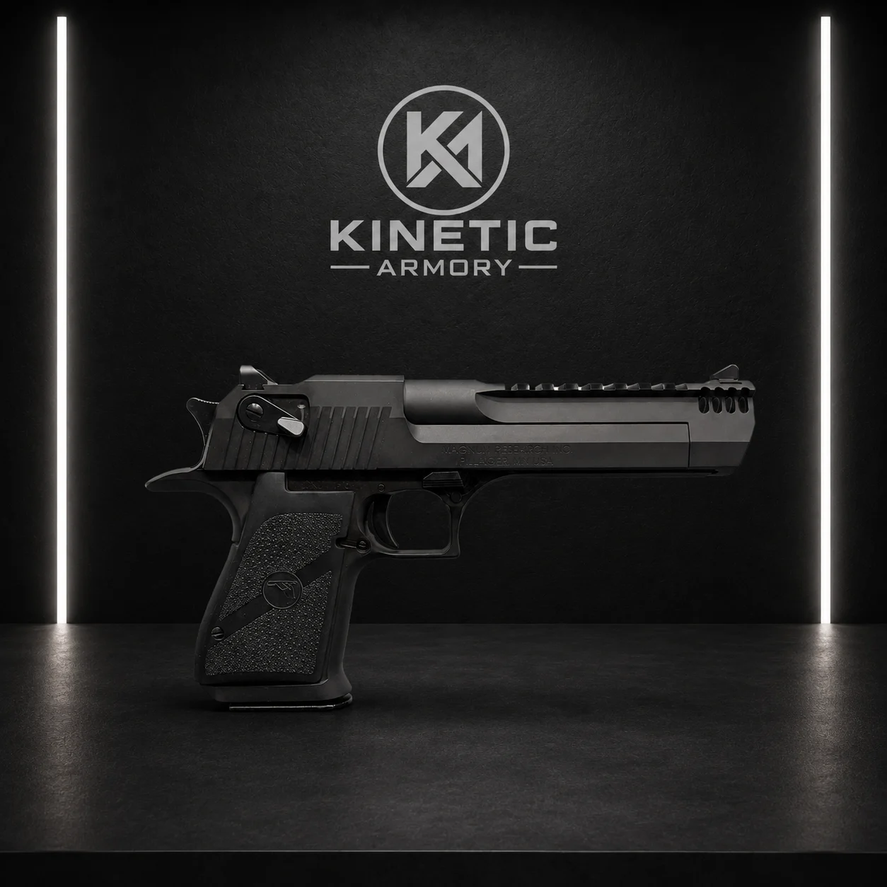 Desert Eagle Mark XIX .44 Magnum 6" Pistol + .50 AE Conversion Barrel Package - Black - Image 2