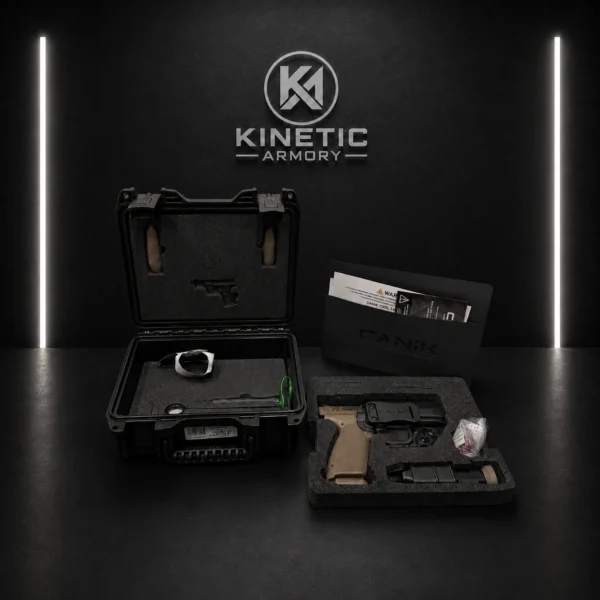 Canik METE MC9 Prime 9mm Optic-Ready Compensated Pistol - Bronze