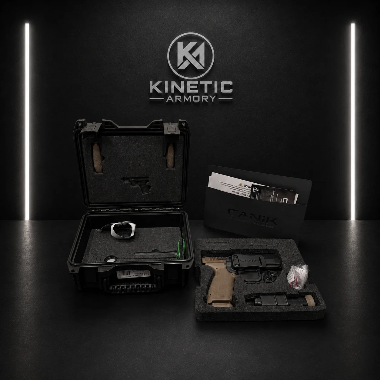 Canik METE MC9 Prime 9mm Optic-Ready Compensated Pistol - Bronze - Image 6