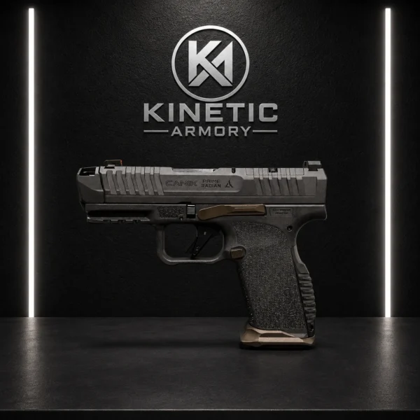 Canik METE MC9 Prime Radian 9mm Optic-Ready Compensated Pistol - Canik Grey (17+1)