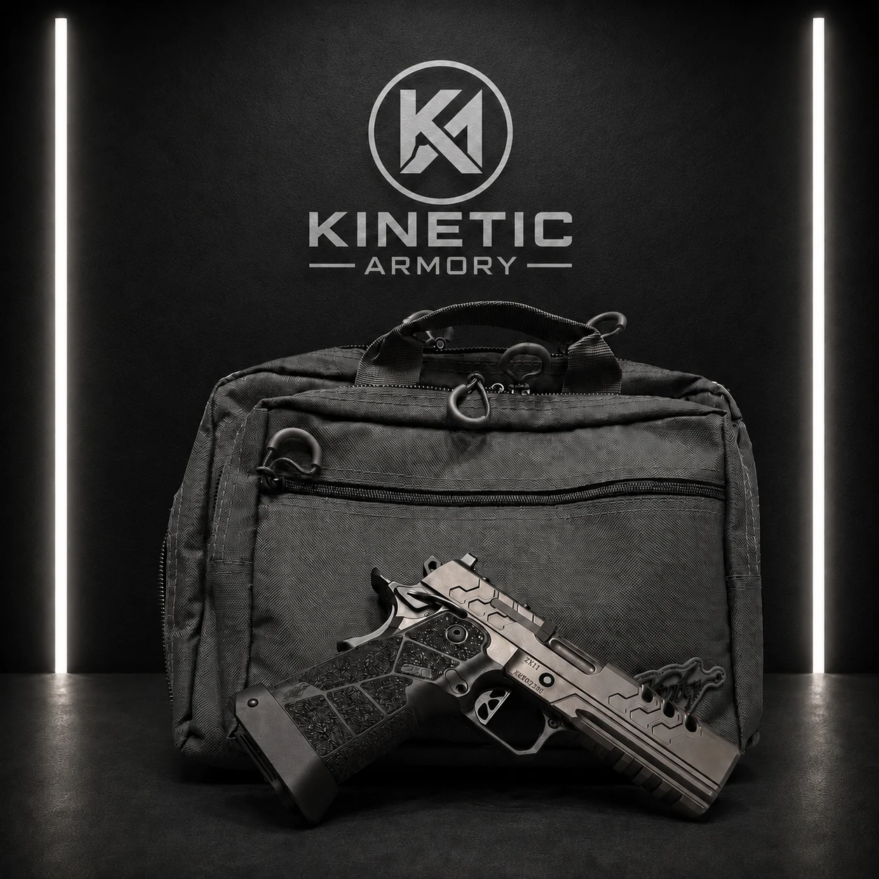 Kimber 2K11 Pro Comp Optic-Ready 9mm Pistol - Black, 19+1 - Image 5