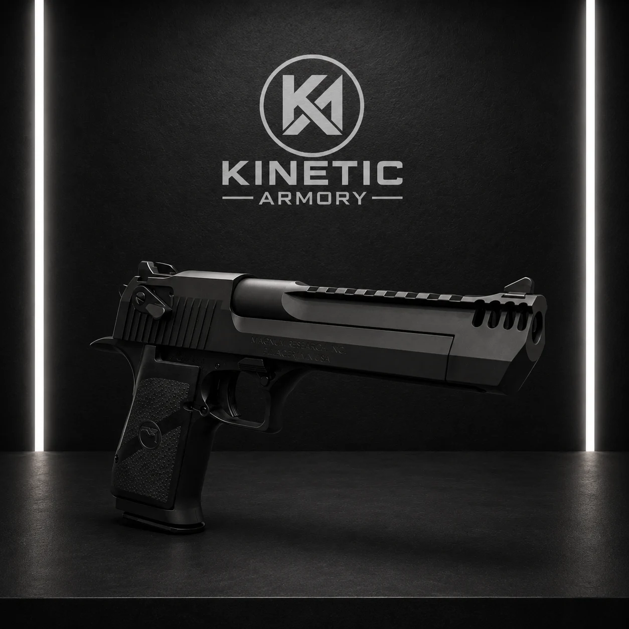 Desert Eagle Mark XIX .44 Magnum 6" Pistol + .50 AE Conversion Barrel Package - Black - Image 4