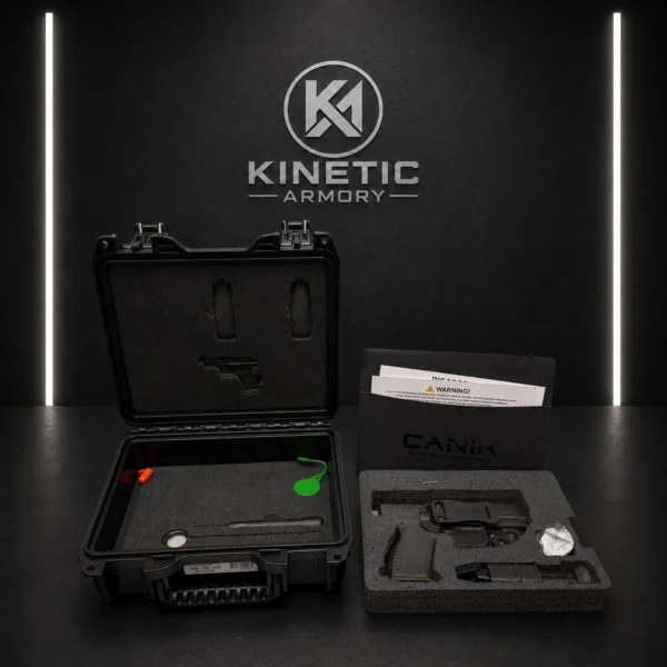Canik METE MC9 Prime Radian 9mm Optic-Ready Compensated Pistol - Canik Grey (17+1)