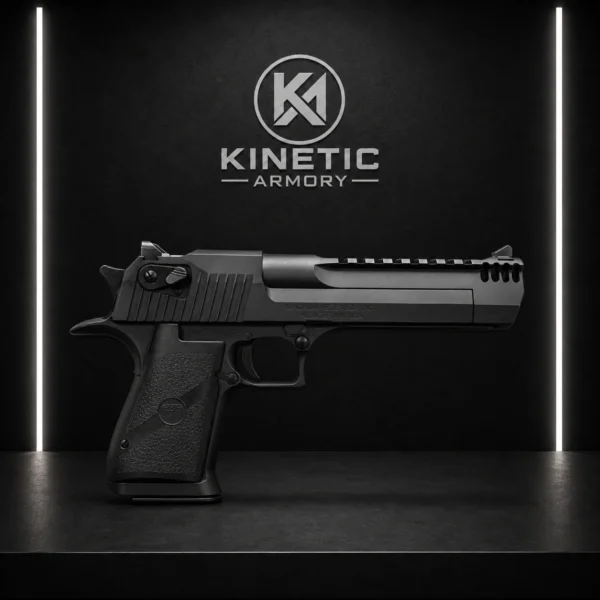 Desert Eagle Mark XIX .44 Magnum 6" Pistol + .50 AE Conversion Barrel Package - Black