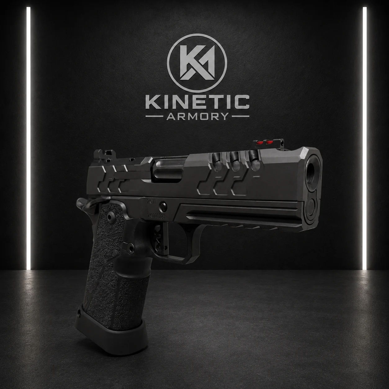 Kimber 2K11 Pro Comp Optic-Ready 9mm Pistol - Black, 19+1 - Image 4