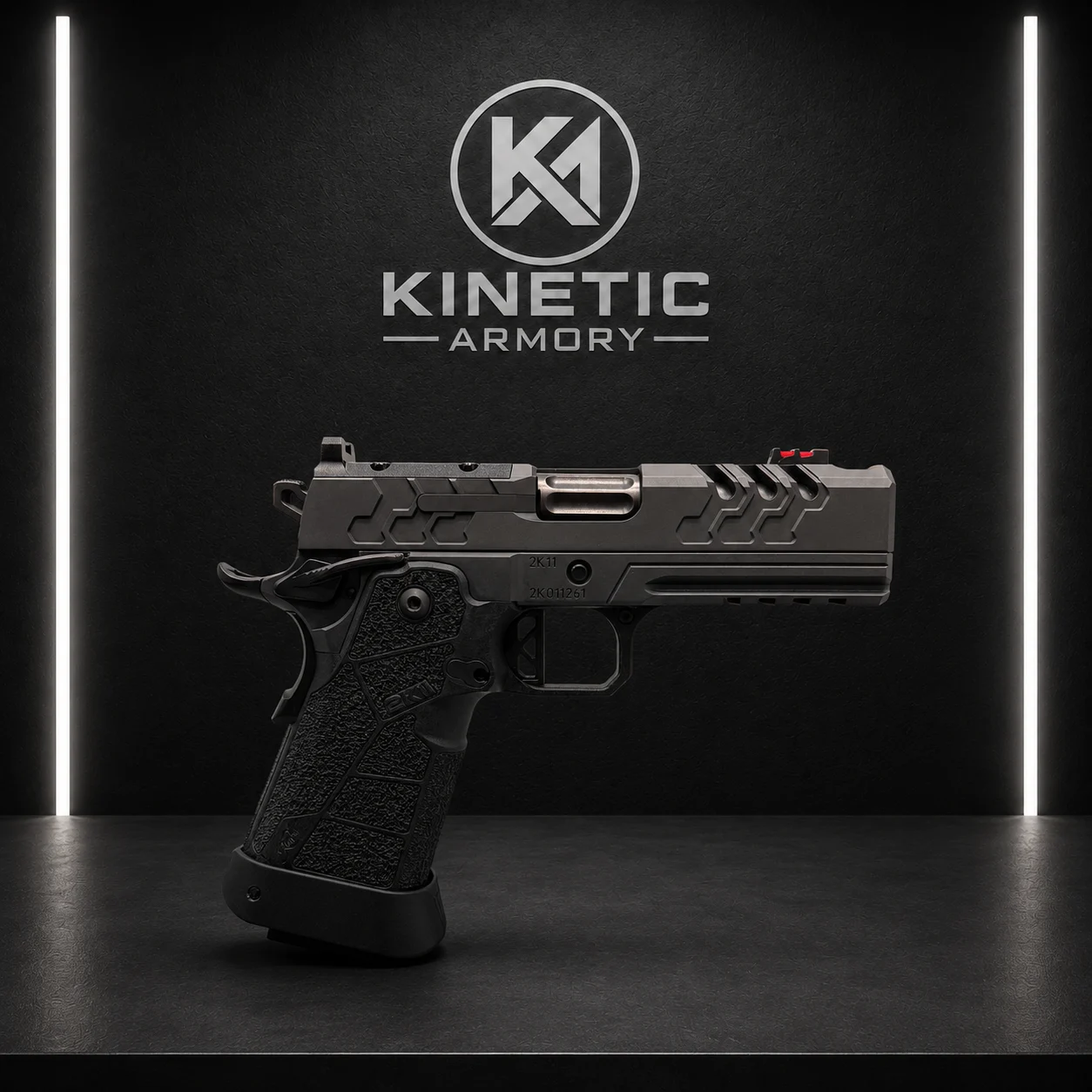 Kimber 2K11 Pro Comp Optic-Ready 9mm Pistol - Black, 19+1 - Image 3