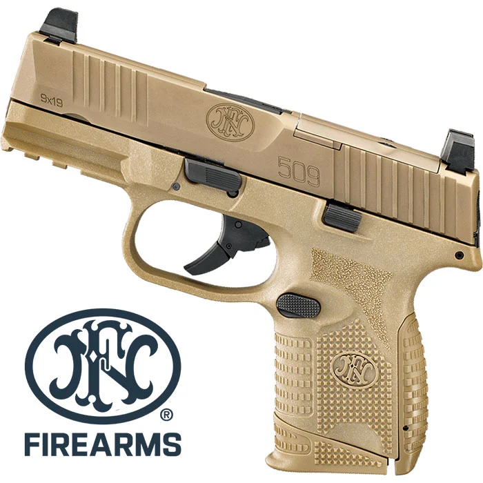509 Compact MRD 9MM 3.7 inch barrel 15 Round Flat Dark Earth
