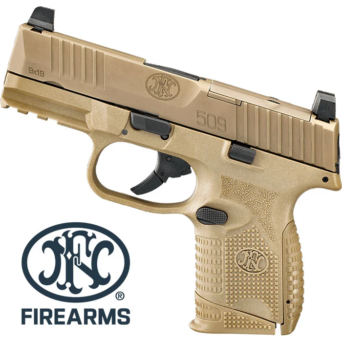 509 Compact MRD 9MM 3.7 inch barrel 10 Round Flat Dark Earth