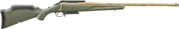 RUGER AMERICAN G2 PRED RFL 270 WIN 22" T.B. SPIRAL BBL, GRN SPLTR,BRNT BRNZ 4RD