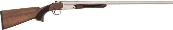 Pointer FT61228NKL Side By Side Double Barrel 12 Gauge Shotgun 28" 2 Rounds Walnut/Nickel