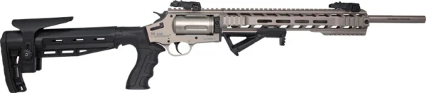 IVER JOHNSON 1000 410 3" 18.5" - REVOLVER SHOTGUN TACT. NICKEL