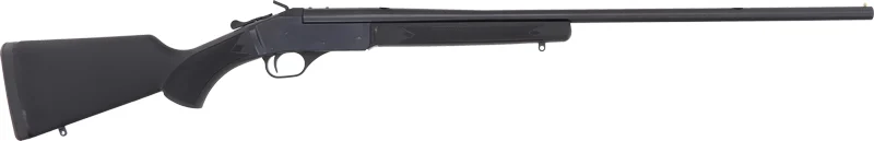 JTS Shotgun J410SSAS028 Lonestrike Full Size 410 Gauge Break Open 3" 1rd 28" Blued Single Shot Barrel, Drilled & Tapped Receiver, Black Synthetic Stock