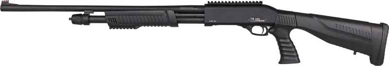 IVER JOHNSON PUMP 20GA 3" - 24" PISTOL GRIP BLACK SYNTH. - Image 2