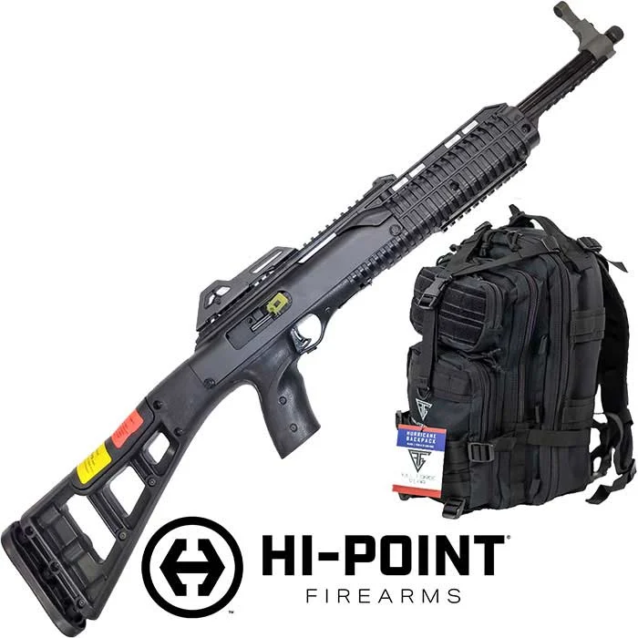 45TS 45ACP 17.5 inch Barrel 9 Round Black with Full Forge Hurricane Backback