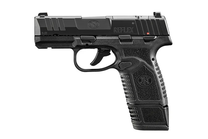 FN REFLEX MRD MS 9MM BLACK PSTL 3.3" 1-11RD 1-15RD