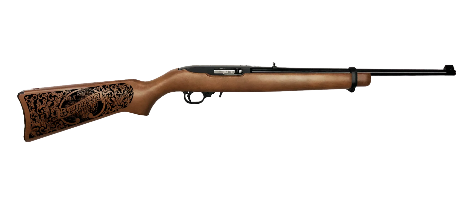 RUGER 10/22 22LR RIFLE 16.1" BOURBON EDITION 1-10RD MAG