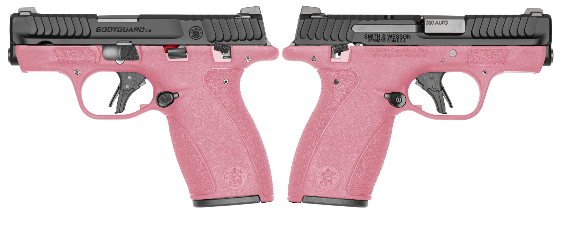 SMITH & WESSON BODYGUARD 2.0 MS 380ACP 2.75" PINK SHERBET 1-10RD 1-12RD