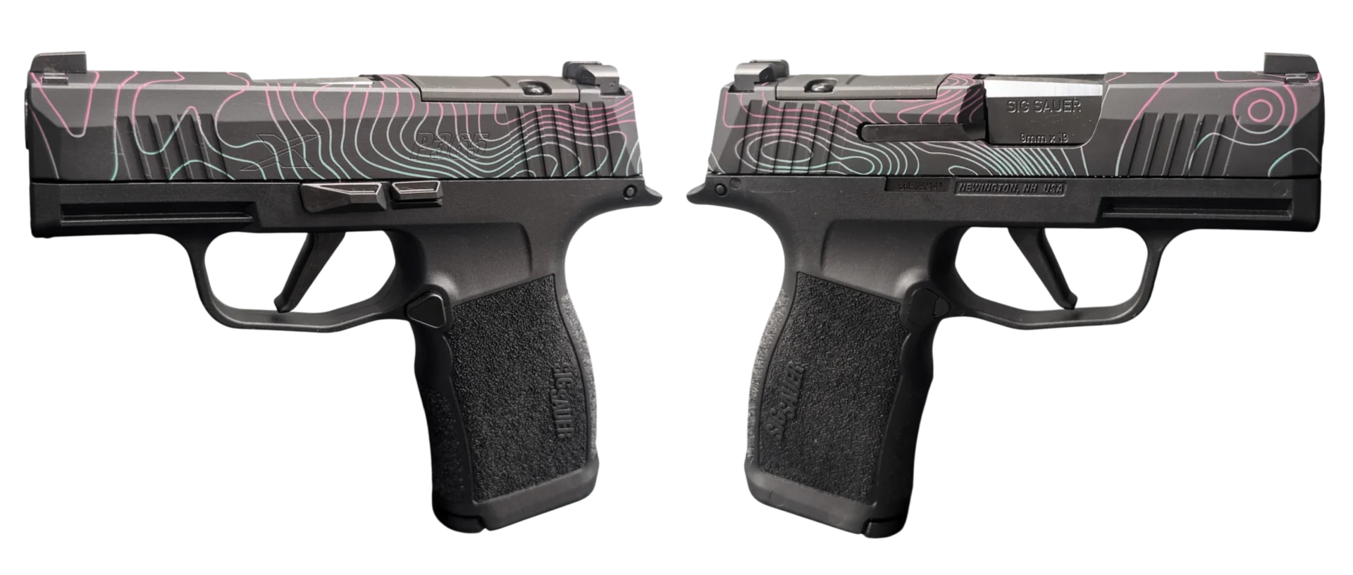 SIG SAUER P365X TOPO 9MM PSTL 3.1" BBL 2-12RD MAGS