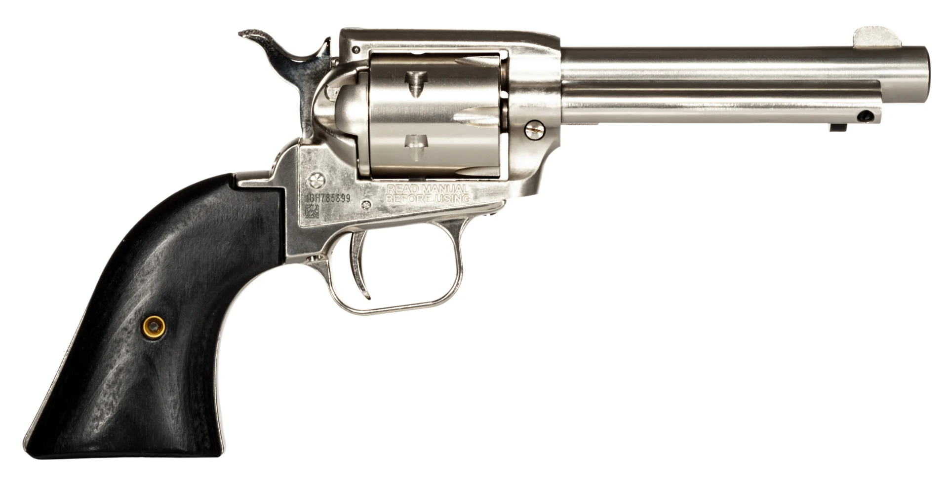 HERITAGE 22LR ONLY 4.75" NICKEL BLK